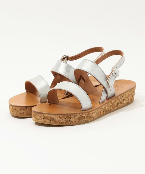 K Jacques Senanque コルクソールメタリックサンダル サンダル Tomorrowland トゥモローランド ファッション通販 タカシマヤファッションスクエア