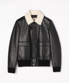 TOMORROWLAND / トゥモローランド ブルゾン | DENIM DOUGLAS JR ラムレザー フライトジャケット