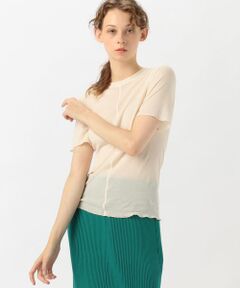 TOMORROWLAND / トゥモローランド カットソー | コットンジャージー ハーフスリーブプルオーバー