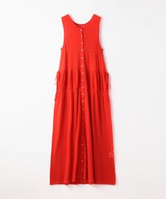 TOMORROWLAND / トゥモローランド ロング・マキシ丈ワンピース | コットンリネンナイロンアイレット ノースリーブワンピース