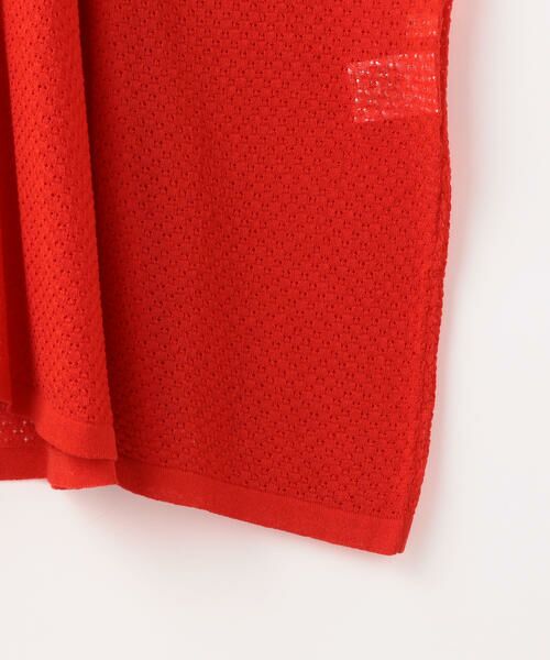 TOMORROWLAND / トゥモローランド ロング・マキシ丈ワンピース | コットンリネンナイロンアイレット ノースリーブワンピース | 詳細10