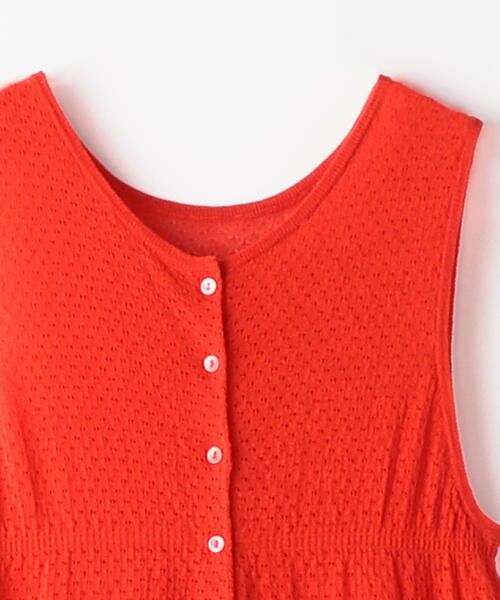 TOMORROWLAND / トゥモローランド ロング・マキシ丈ワンピース | コットンリネンナイロンアイレット ノースリーブワンピース | 詳細9