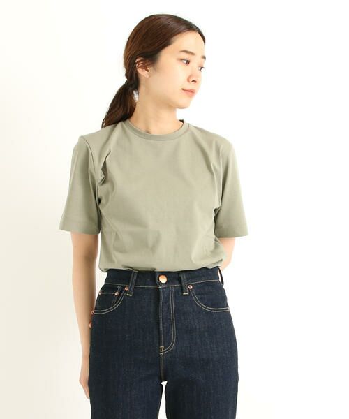 別注 Aton Tomorrowland コットンジャージー Tシャツ Tシャツ Tomorrowland トゥモローランド ファッション通販 タカシマヤファッションスクエア