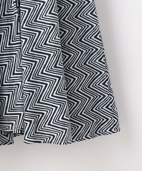 セール 別注 Mariha Tomorrowland コットン ジグザグプリントカシュクールワンピース ロング マキシ丈ワンピース Tomorrowland トゥモローランド ファッション通販 タカシマヤファッションスクエア