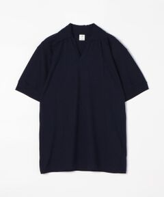 ANATOMICA SKIPPER POLO コットンジャージー スキッパーポロシャツ