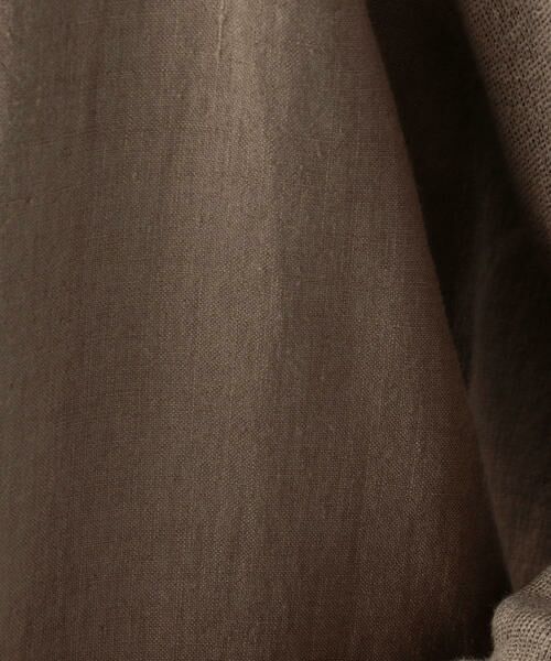 TOMORROWLAND / トゥモローランド その他アウター | リネンインターロック ノーカラージャケット | 詳細7