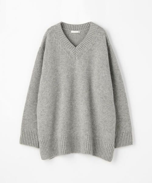 GALERIE VIE BLACK Vネックニット wool