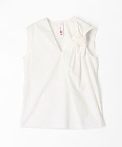 TOMORROWLAND / トゥモローランド シャツ・ブラウス | SHI.RT コットン ノースリーブブラウス