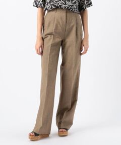 TOMORROWLAND / トゥモローランド その他パンツ | BERNARD ZINS ウールリネン センタープレスセミワイドパンツ