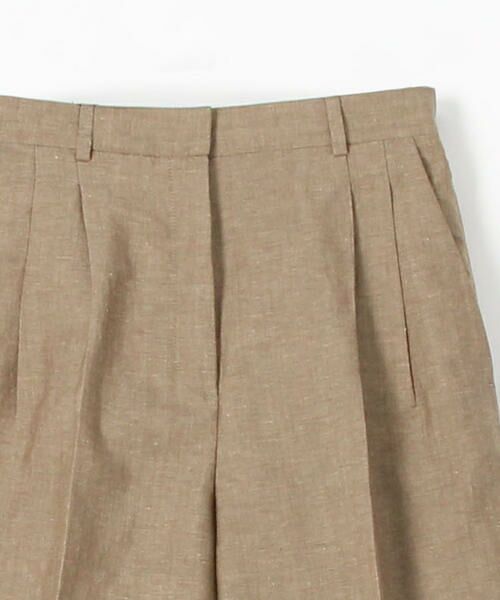 TOMORROWLAND / トゥモローランド その他パンツ | BERNARD ZINS ウールリネン センタープレスセミワイドパンツ | 詳細5