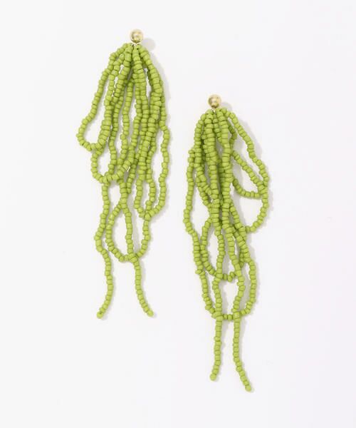 セール Paloma Wool カラービーズフリンジピアス ピアス イヤリング Tomorrowland トゥモローランド ファッション通販 タカシマヤファッションスクエア