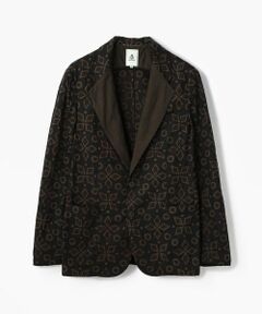 TOMORROWLAND / トゥモローランド テーラードジャケット | MANDO コットン プリントジャケット