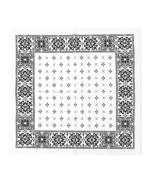 TOMORROWLAND / トゥモローランド その他 | TOMORROWLAND コットン バンダナ（12 ホワイト系）