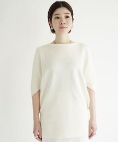 TOMORROWLAND / トゥモローランド ニット・セーター | ウールポリエステル ハーフスリーブプルオーバー