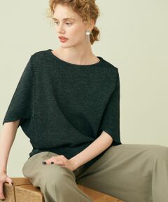 TOMORROWLAND / トゥモローランド ニット・セーター | ウールポリエステル ハーフスリーブプルオーバー