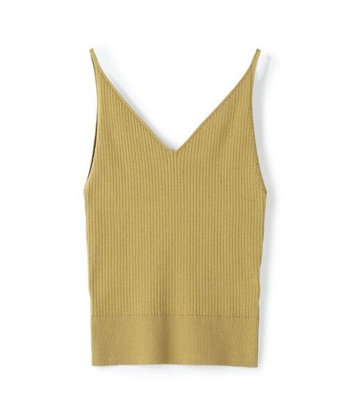 コットンリブ Vネックキャミソール ニット セーター Tomorrowland トゥモローランド ファッション通販 タカシマヤファッションスクエア