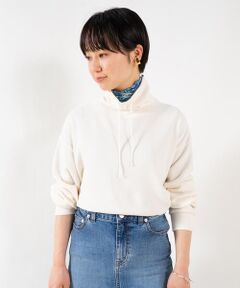 TOMORROWLAND / トゥモローランド カットソー | コットンジャージー ハイネックプルオーバー