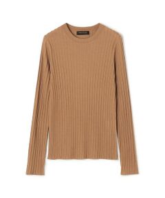 TOMORROWLAND / トゥモローランド ニット・セーター | カシミヤシルクリブ クルーネックプルオーバー