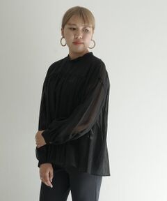 TOMORROWLAND / トゥモローランド シャツ・ブラウス | コットンオーガンジー バックオープンブラウス