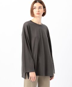 TOMORROWLAND / トゥモローランド カットソー | ファインコットン ワイドプルオーバー