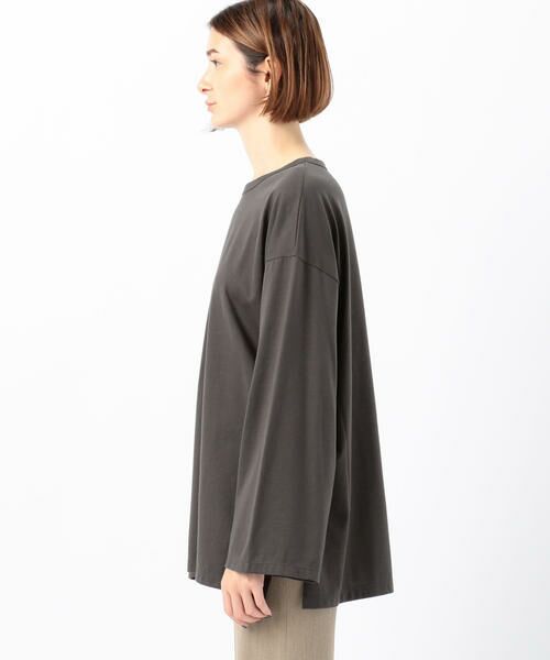 TOMORROWLAND / トゥモローランド カットソー | ファインコットン ワイドプルオーバー | 詳細4