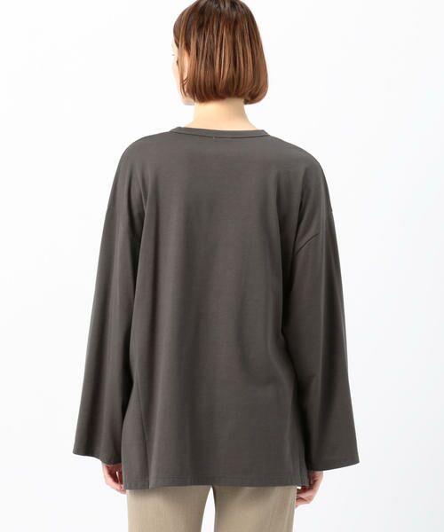 TOMORROWLAND / トゥモローランド カットソー | ファインコットン ワイドプルオーバー | 詳細5