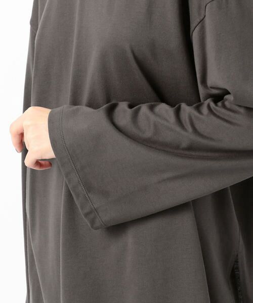 TOMORROWLAND / トゥモローランド カットソー | ファインコットン ワイドプルオーバー | 詳細9