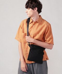 AMIACALVA FLAT SHOULDER(S) ポリエステルギャバジン ミニショルダーバッグ