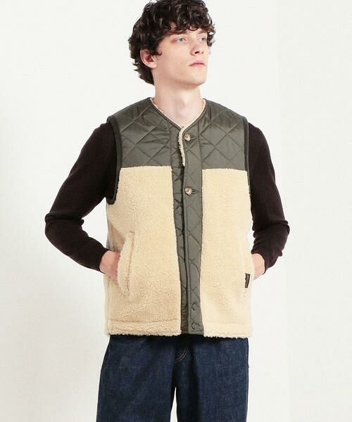 セール Lavenham Sherpa Gilet ポリエステル キルティング ボアベスト ダウンジャケット ベスト Tomorrowland トゥモローランド ファッション通販 タカシマヤファッションスクエア