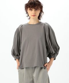 TOMORROWLAND / トゥモローランド カットソー | コンパクトコットンジャージー ボリュームスリーブプルオーバー
