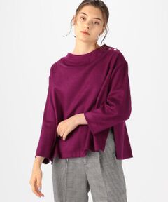 TOMORROWLAND / トゥモローランド シャツ・ブラウス | シルキーダブルフェイス ビルドネックプルオーバー