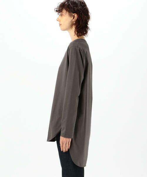 セール】 ATON SUVIN 60/2 | ROUND HEM L/S クルーネックプルオーバー