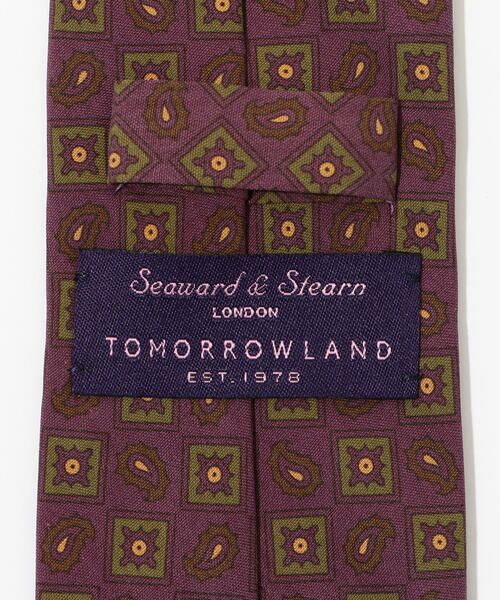 TOMORROWLAND / トゥモローランド ネクタイ | 【別注】Seaward&Stearn×TOMORROWLAND シルク ペイズリータイ | 詳細2