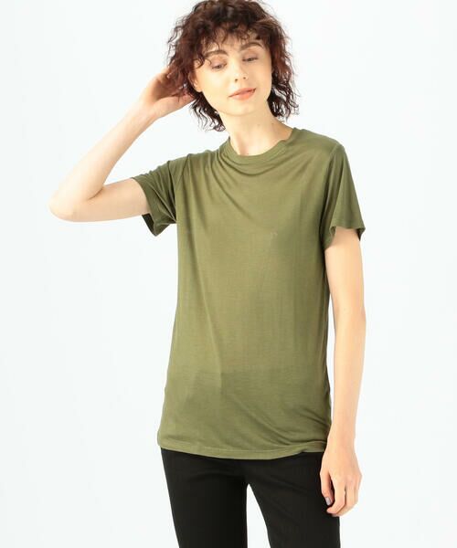 Base Range バンブー クルーネックプルオーバー Tシャツ Tomorrowland トゥモローランド ファッション通販 タカシマヤファッションスクエア