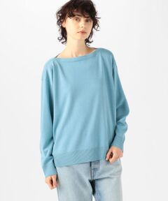 TOMORROWLAND / トゥモローランド ニット・セーター | プルミエールウール ボートネックプルオーバー