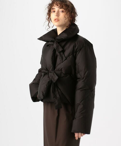 セール Sofie D Hoore ビッグカラー ショートダウンジャケット ダウンジャケット ベスト Tomorrowland トゥモローランド ファッション通販 タカシマヤファッションスクエア