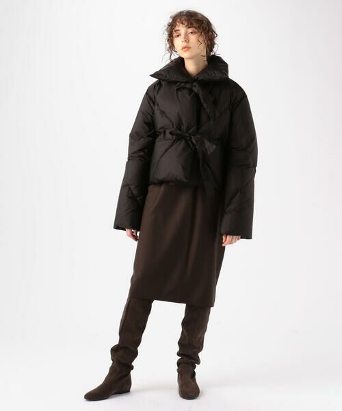 セール Sofie D Hoore ビッグカラー ショートダウンジャケット ダウンジャケット ベスト Tomorrowland トゥモローランド ファッション通販 タカシマヤファッションスクエア