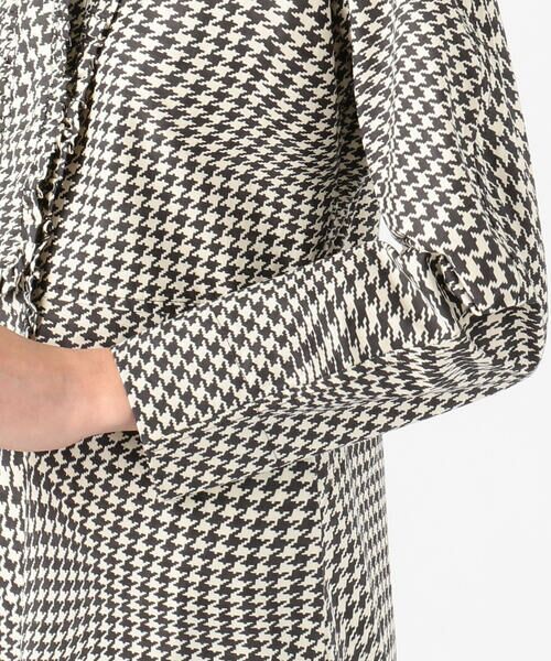 セール Ganni コットンポプリン チェックプリントワンピース ロング マキシ丈ワンピース Tomorrowland トゥモローランド ファッション通販 タカシマヤファッションスクエア