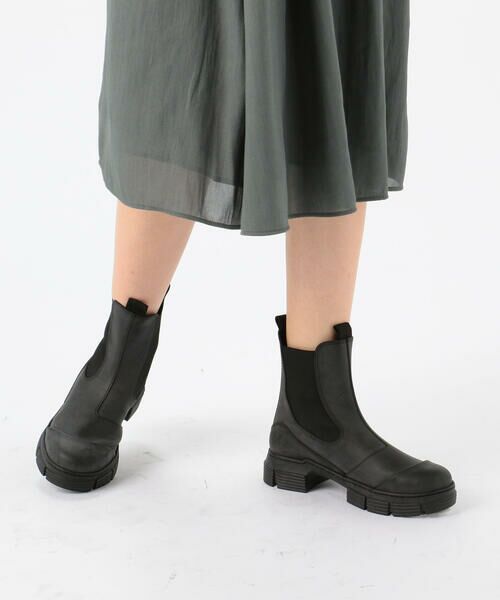 セール Ganni リサイクルラバーチェルシーブーツ ブーツ ショート丈 Tomorrowland トゥモローランド ファッション通販 タカシマヤファッションスクエア