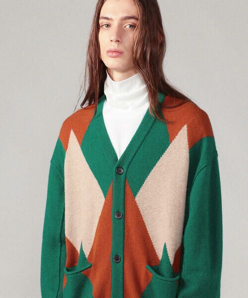 セール ウールカシミヤ アーガイルカーディガン カーディガン ボレロ Tomorrowland トゥモローランド ファッション通販 タカシマヤ ファッションスクエア