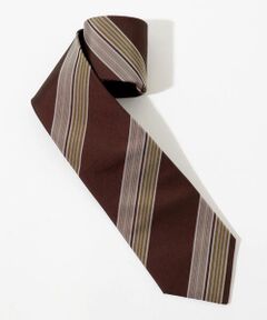 TOMORROWLAND / トゥモローランド ネクタイ | TOMORROWLAND シルク レジメンタルストライプタイ