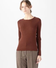 TOMORROWLAND / トゥモローランド ニット・セーター | エクストラファインウールリブ クルーネックプルオーバー