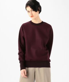 TOMORROWLAND / トゥモローランド カットソー | ウールニットコンビ クルーネックプルオーバー