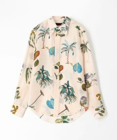 TOMORROWLAND / トゥモローランド シャツ・ブラウス | シルク ボタニカルプリントシャツ