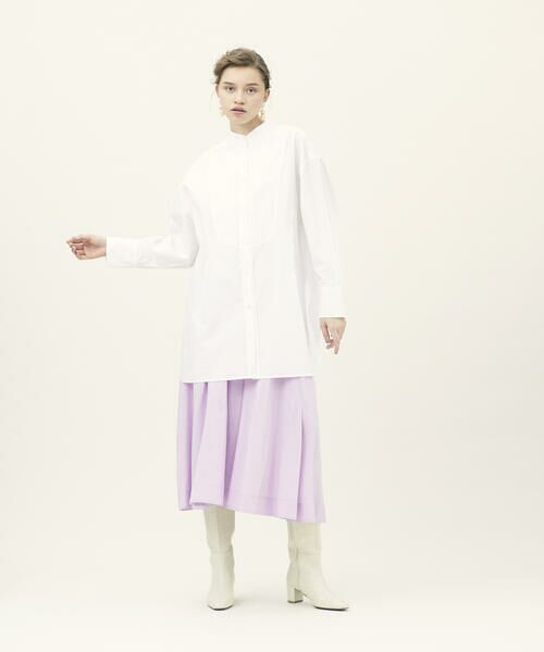 TOMORROWLAND / トゥモローランド シャツ・ブラウス | ハイカウントコットン ボザムシャツ | 詳細1