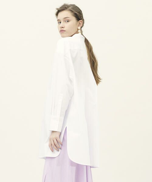 TOMORROWLAND / トゥモローランド シャツ・ブラウス | ハイカウントコットン ボザムシャツ | 詳細3