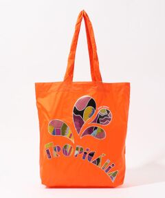 TOMORROWLAND トートバッグ　オレンジ TOMORROWLAND】レザー トートバッグ ミニポーチ付き♡本日まで