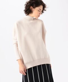 TOMORROWLAND / トゥモローランド ニット・セーター | ポリエステルコットンスムース ハイネックプルオーバー