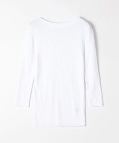 TOMORROWLAND / トゥモローランド ニット・セーター | ギザコットンリブ ボートネックプルオーバー