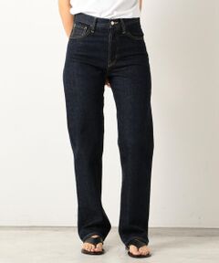 12.5oz ORGANIC DENIM ハイライズ ストレートデニム